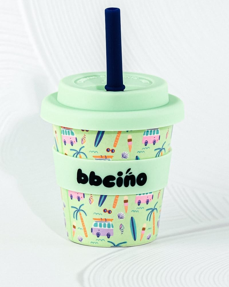 Bbcino 'Beach Bum' Reusable Babycino Cup image number 1