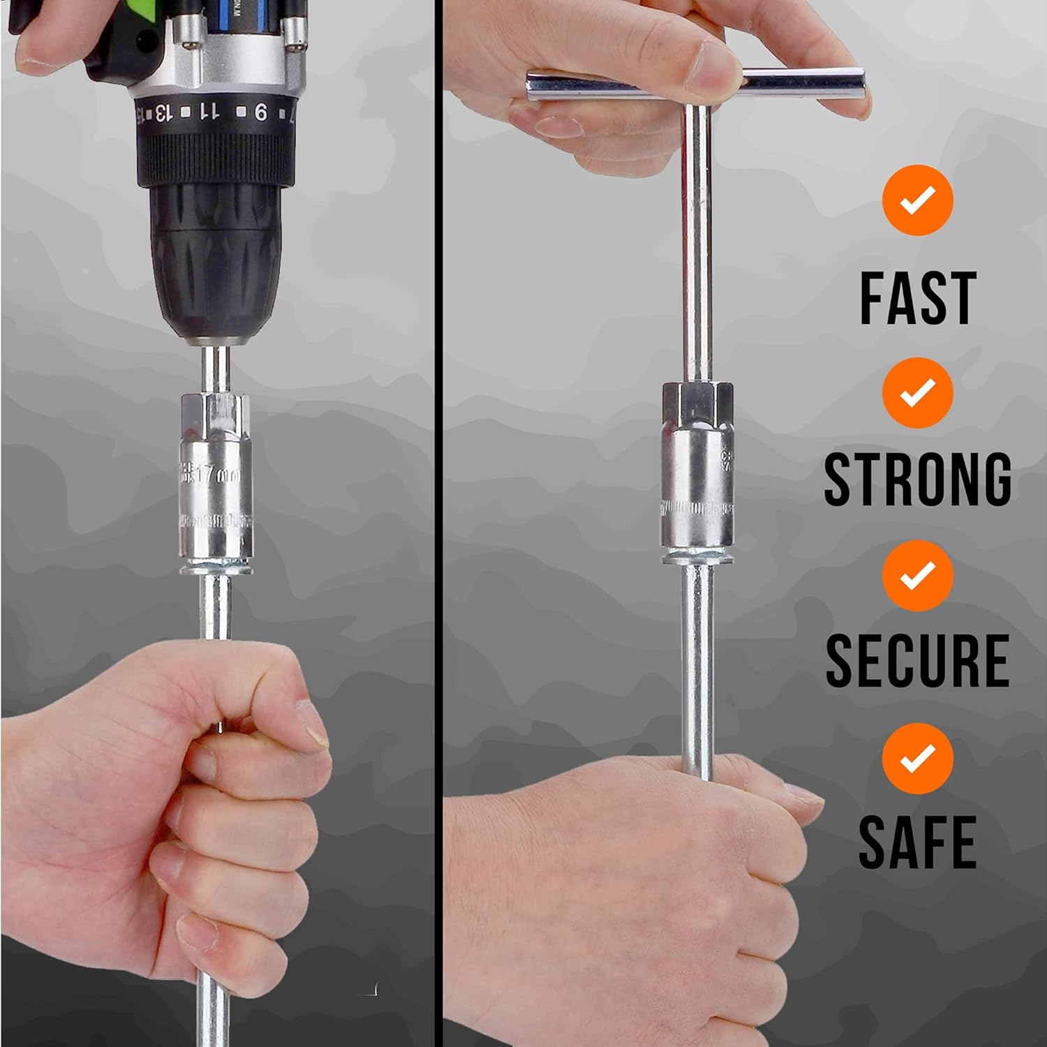 Trampoline Anchors High Wind Heavy Duty 12" Set of 4/6/8 with Straps, Drill Bit - Trampoline Anchor Kit - Trampoline Stakes Anchors High Wind - Ground Anchors - Trampoline Wind Stakes - Ground Stakes image number 3