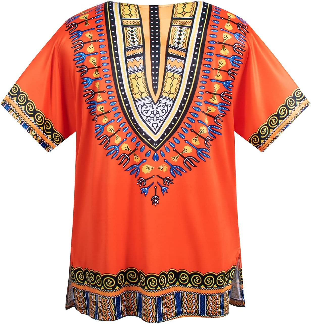 4 PCS Hippie Costume for Mens 60S 70S T-Shirt Afro Wig Accessories Set for Party Cosplay image number 2