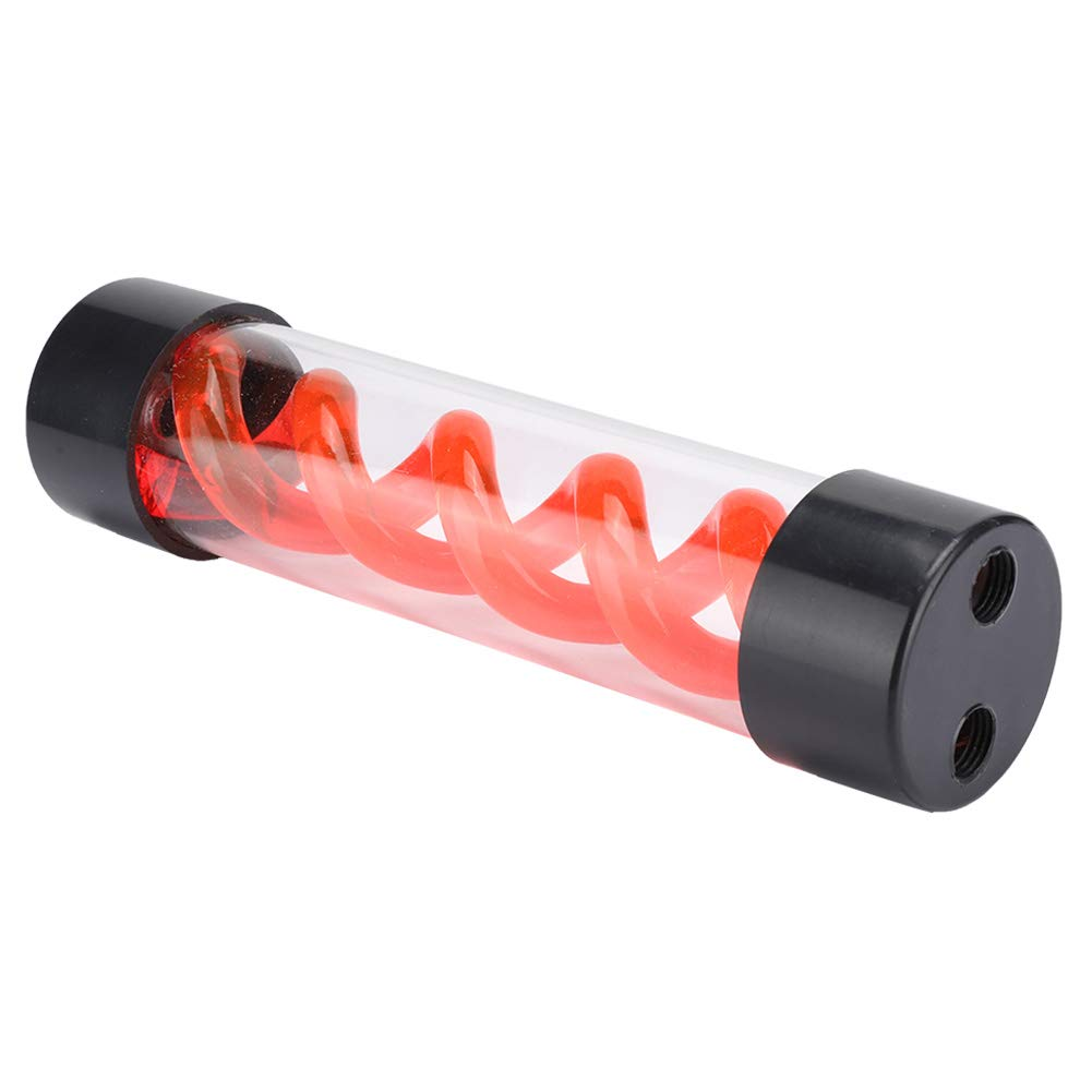 T Evil T Virus Water Cooling G1/4 Threaded Cylindrical Cooler,Water 200Mm with G1/4 Thread for Pc Desktop Computer Cooler Accessoryblue (Green)