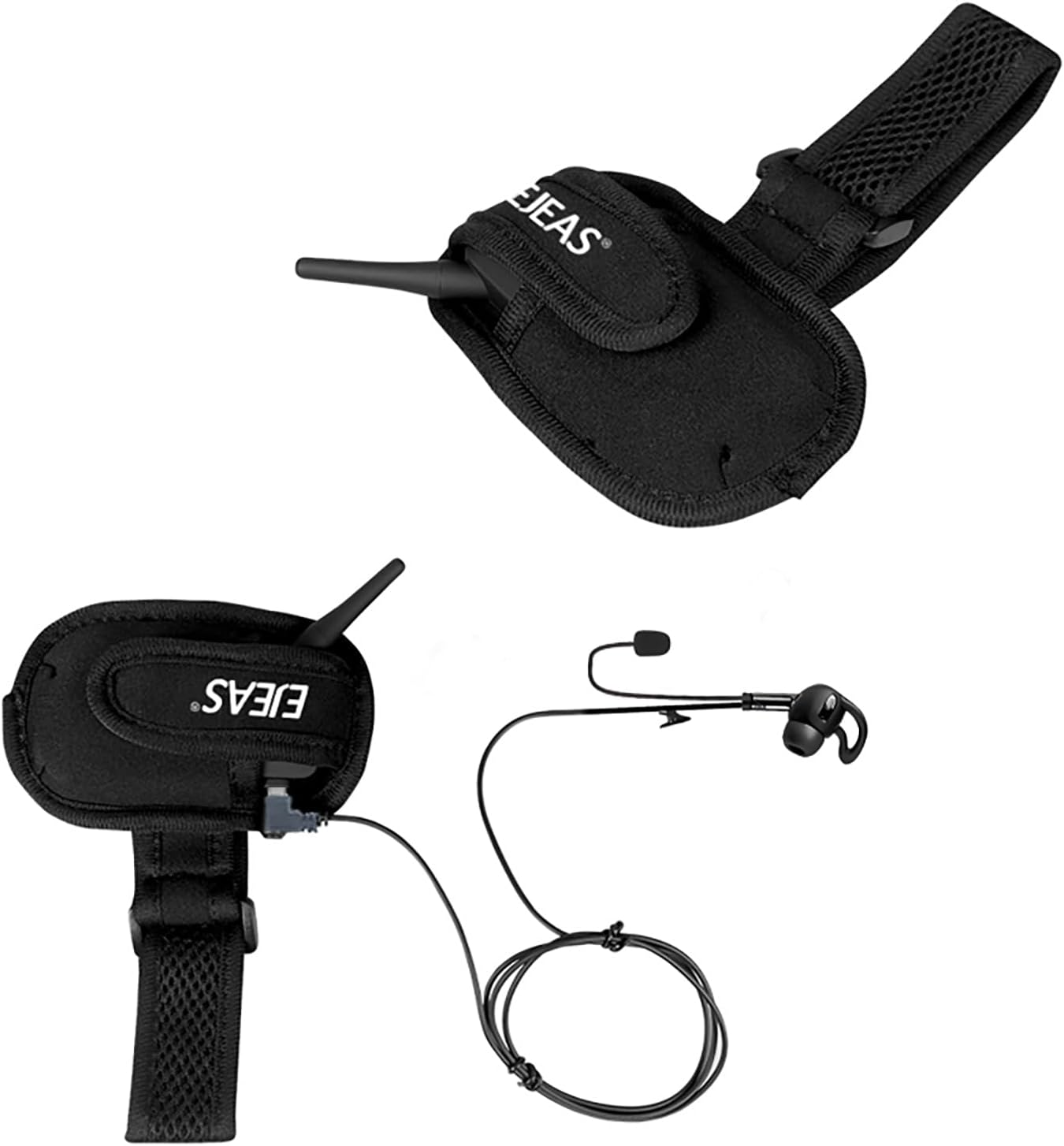 EJEAS 2 Sets V6C Group Referee Bluetooth Intercom Kit Wireless Communication System for Football Soccer Hockey Rugby Sport (Pack of 2) image number 2