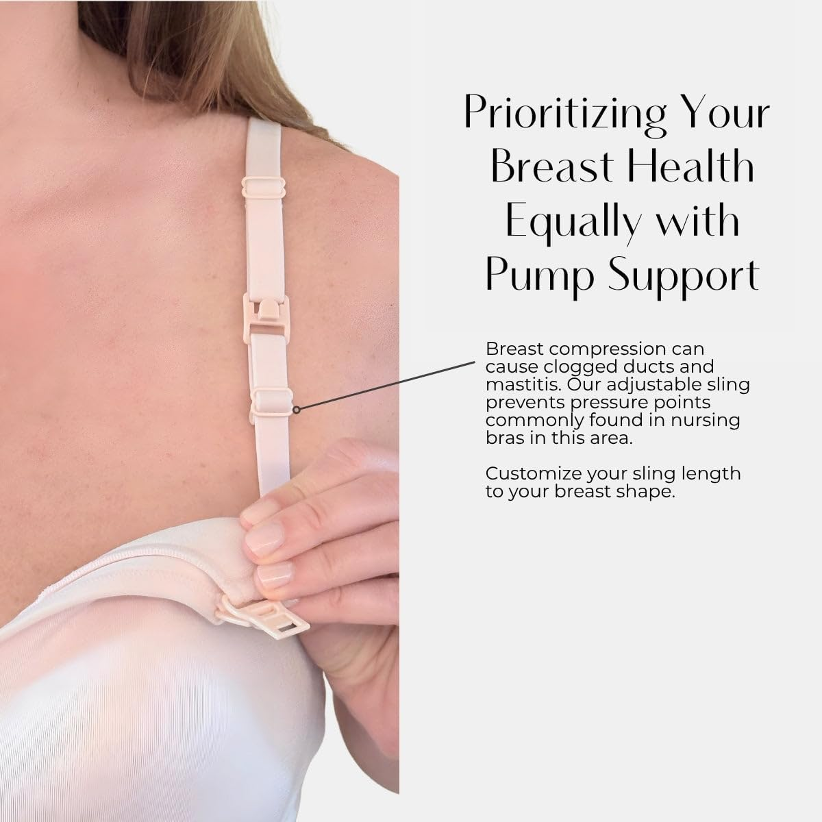 Supermom Hands Free Pumping and Nursing Bra - Hands Free Nursing Bra for Pumping - Breastfeeding Bras for Women, Sunkissed Rose - Seamless, Medium