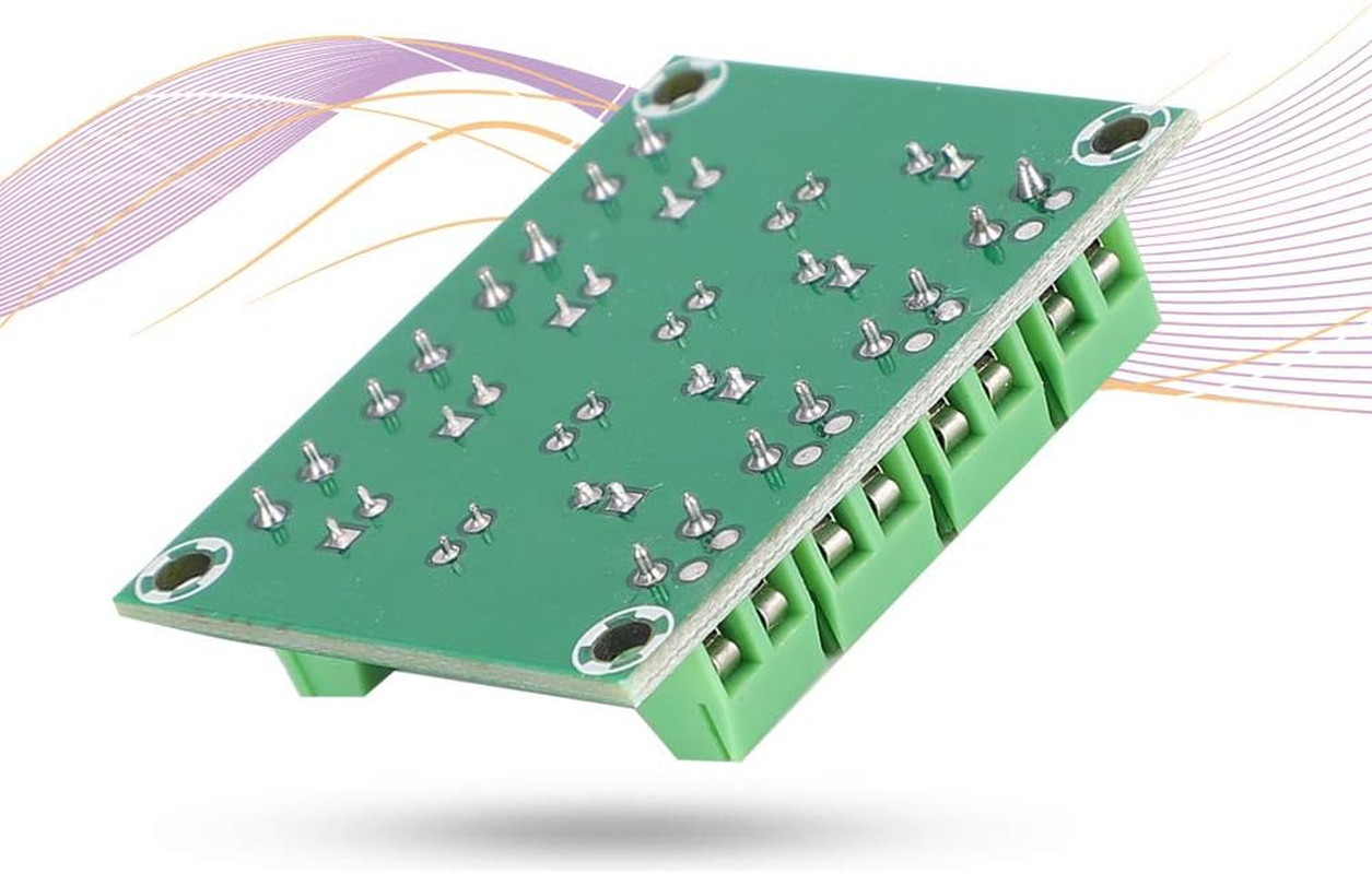 Zopsc 4 Channel Voltage Converter Optocoupler Isolated Board Adapter Module, 3.3V/5V to 3.6V/24V, Strong Anti-Interference, for Isolation Control and Voltage Conversion image number 4