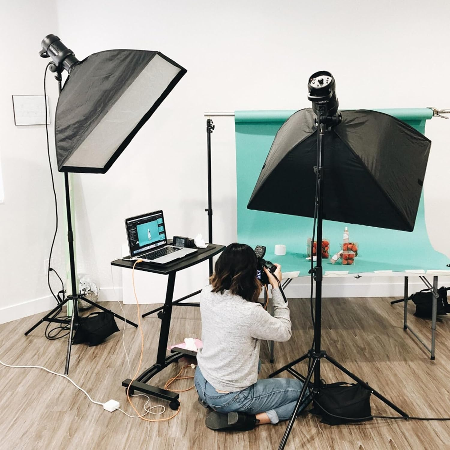 Sandbags for Photography, Set of 4 Sandbags for Photography, Sandbags for Photography, Sandbag for Photography Lamp Stand, Sandbags with 4 Carabiners, Sandbag for Photo Studio, Tripods, Tents image number 4