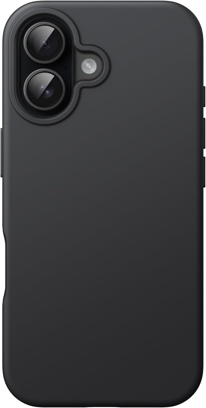 Jetech Liquid Silicone Case for Iphone 16 6.1-Inch, Silky Soft Touch Full-Body Protective Phone Case, Anti-Scratch Shockproof Cover with Microfiber Lining (Black)