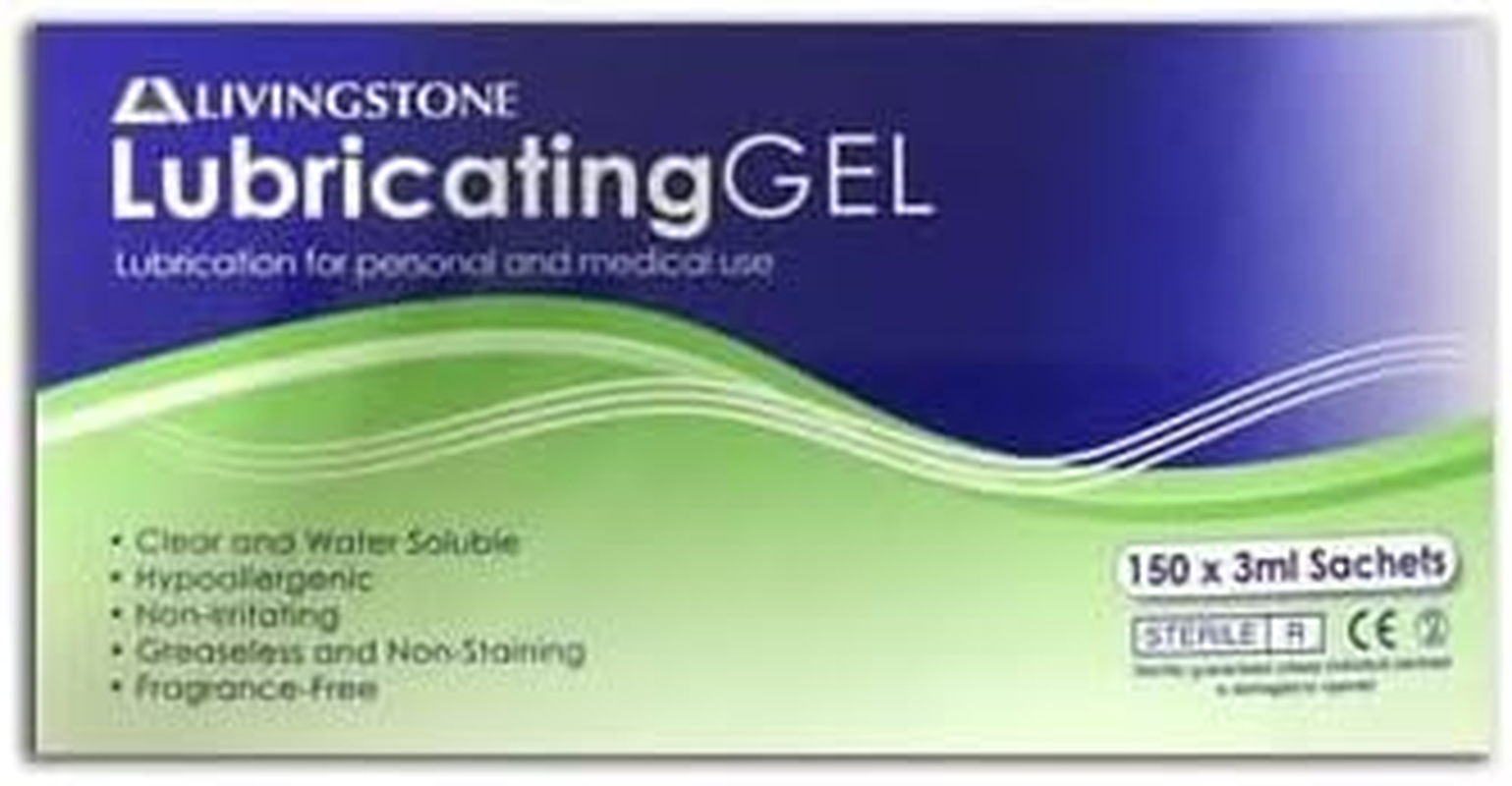 Livingstone Lubricating Gel Sachets 3 Ml (Pack of 150)