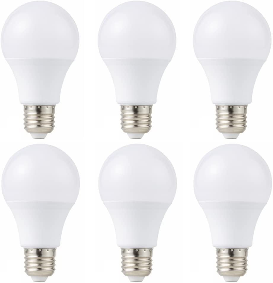 12V Low Voltage LED Light Bulbs - Warm White 7W(Only for 12-36V), Pack of 6