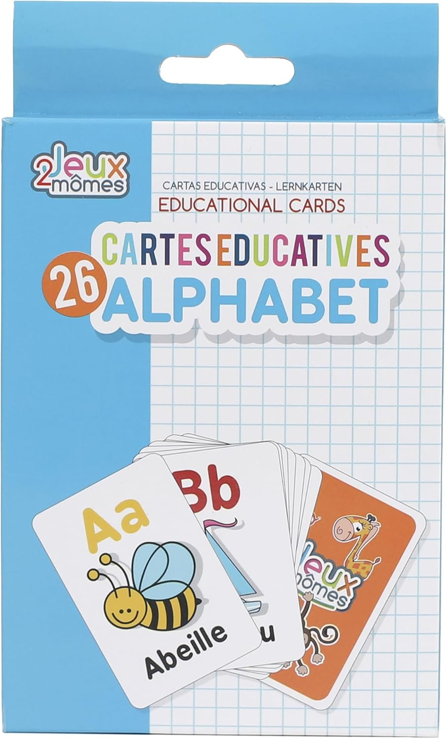 Juegos 2 Momes Ea5014 Educative Palabras Tarjeta Papel Multicolor 7,90 12 X 0,10 Cm image number 6