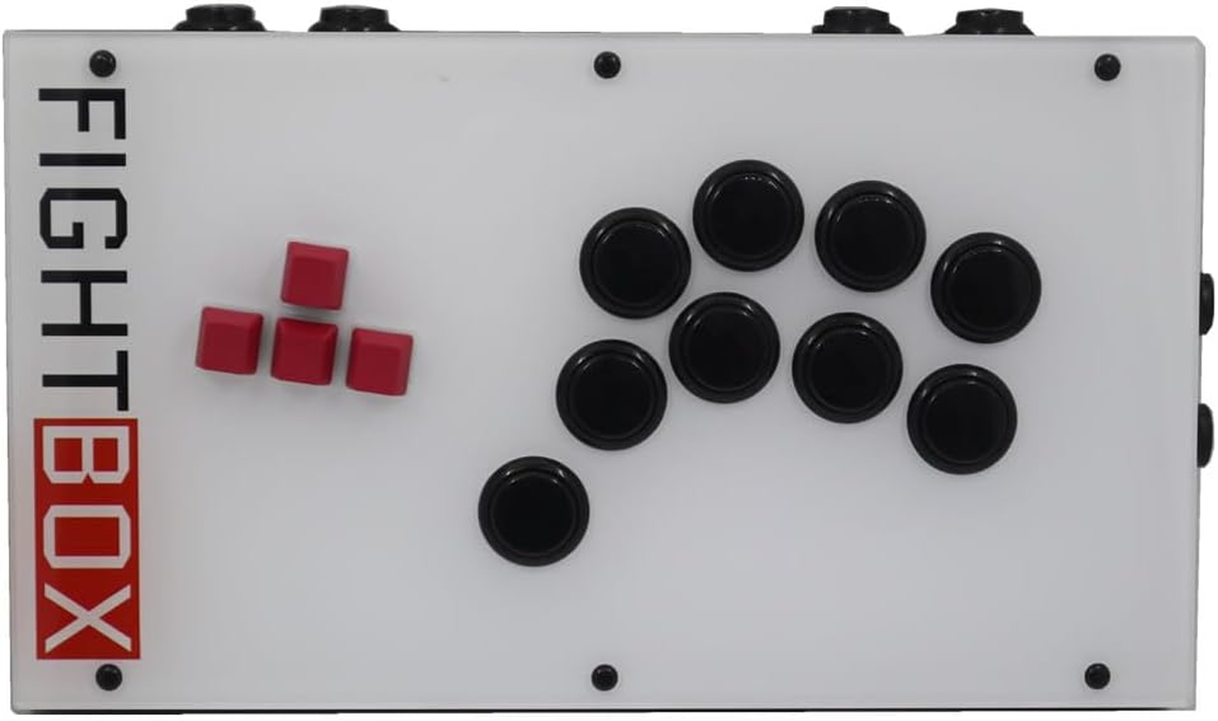 Fightbox F7-PC Keyboard Button Leverless Arcade Fight Stick Game Controller Compatible with Pc/Ps3/Switch image number 2