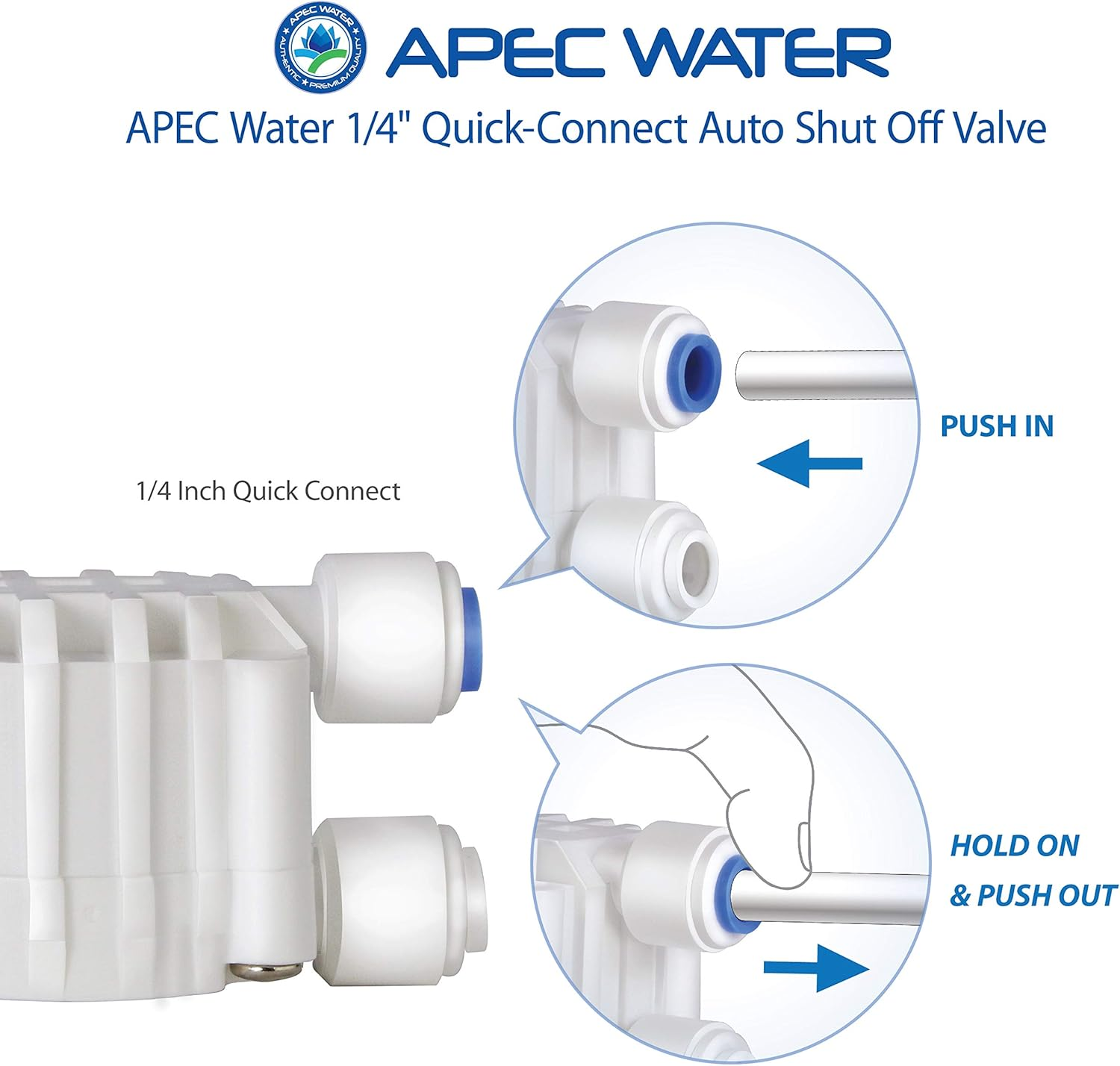 APEC Water Systems Auto Shut off Valve Replacement Part (ASO) image number 1
