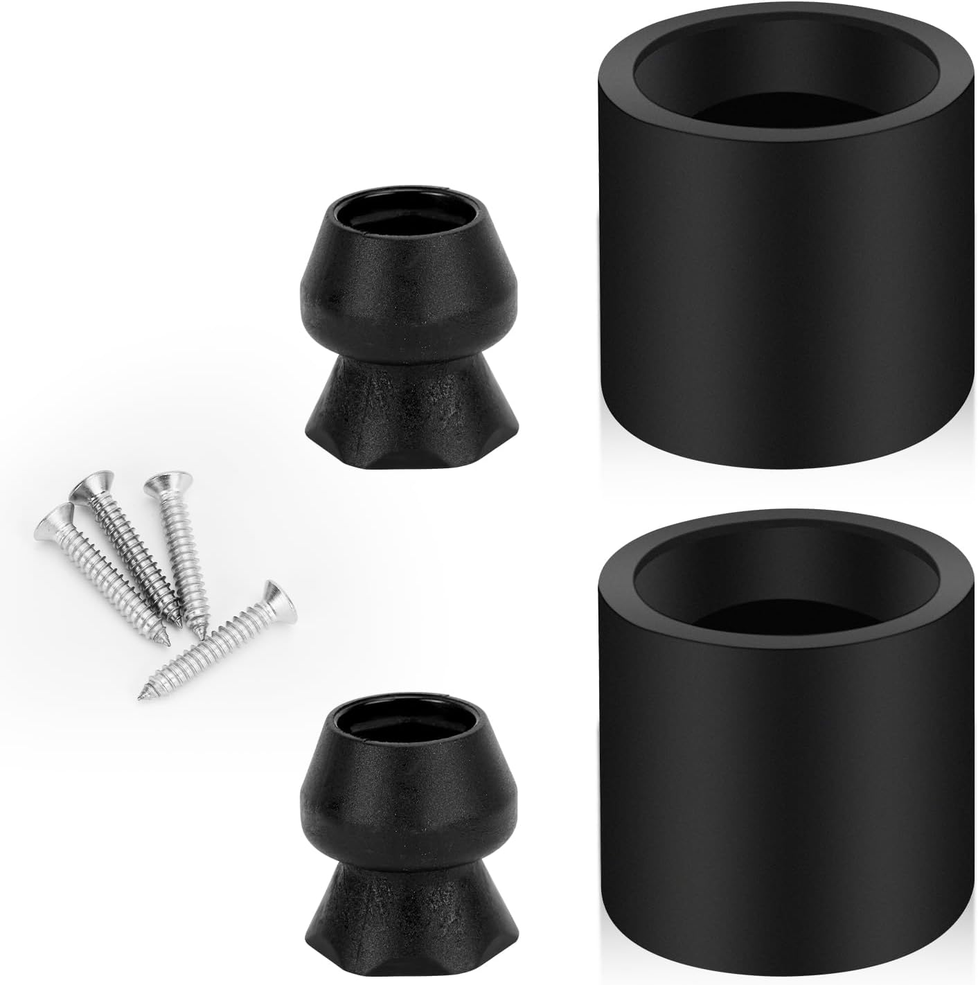 2Pcs Trailer Door Holder Kit, RV Camper Door Holder Rubber Bumper Door Holder Horse Trailer Window Bumper Trailer Door Bumper Horse Trailer Accessories for Rvs Trailers Campers image number 6