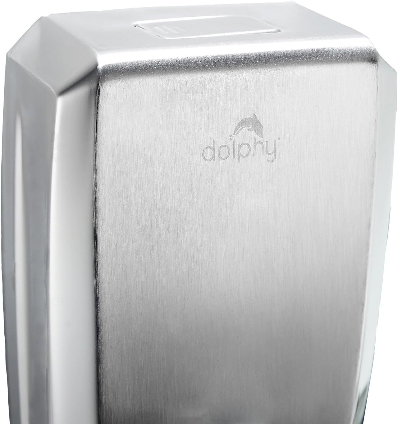 Dolphy Stainless Steel Liquid Soap Dispenser &ndash; 500ML, Wall Mounted, 304 Grade Steel, Leak-Proof, Refillable, Ideal for Bathroom, Kitchen, Hotel, Office & Commercial Use image number 2