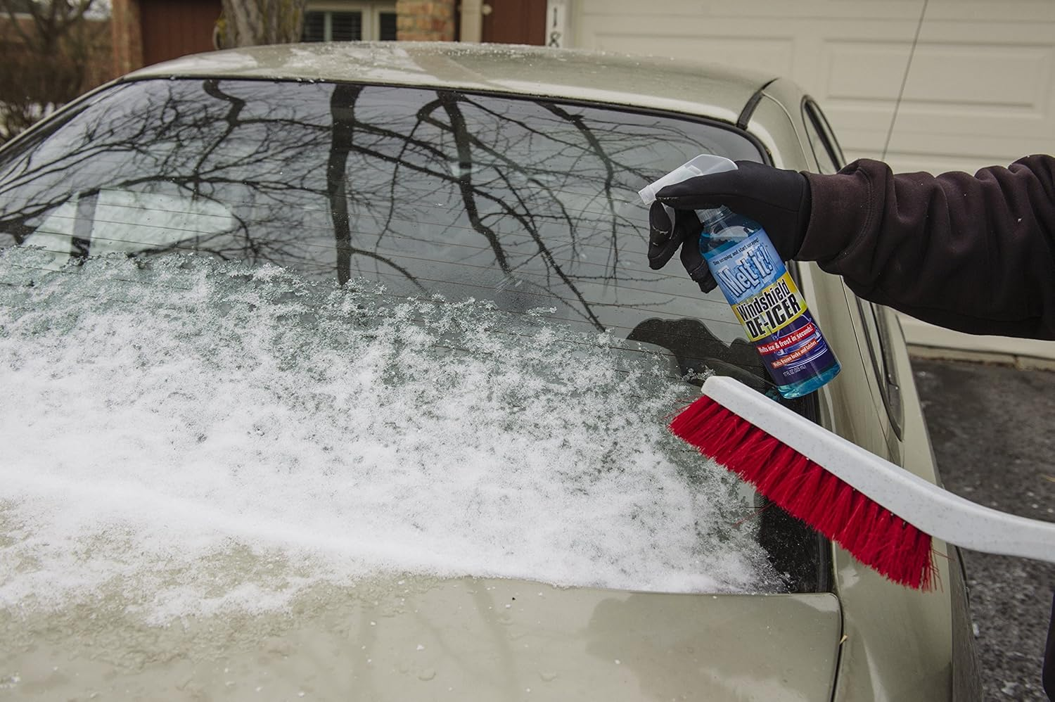 Melt It! Windshield De-Icer. Instantly Melts Ice and Frost in Seconds for Windshields, Windows, Mirrors, Key Locks, Latches and More. No Scraping or Chipping. 17Fl Oz. (17 Oz) image number 1