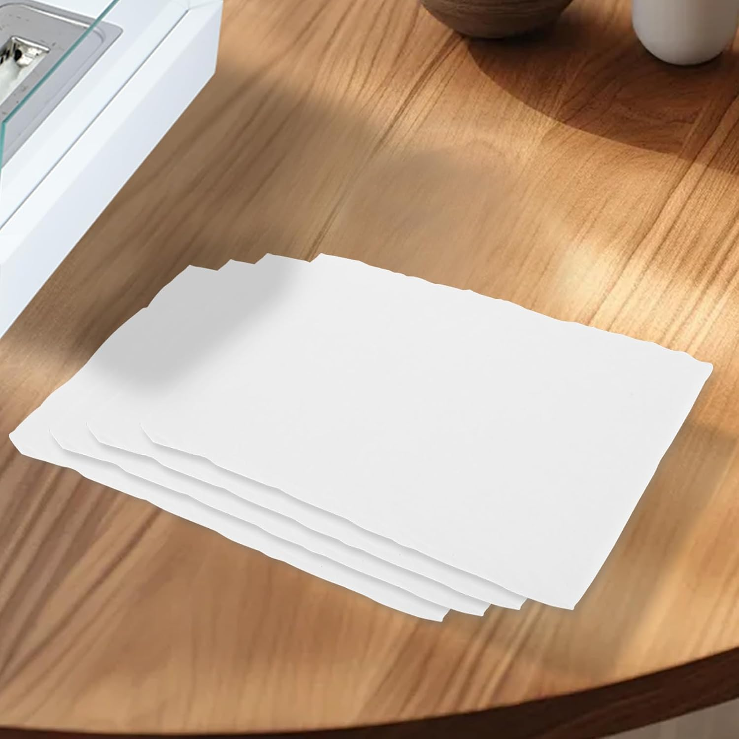 6 Pcs Tabletop Fire Pit Ceramic Wool Wick to Extend Burning Time Fireproof Ceramic Wool Wick Sponge Heat Resistant Sponge Cotton Core Ceramic Fiber Insulation for Bioethanol Rubbing Alcohol F image number 5