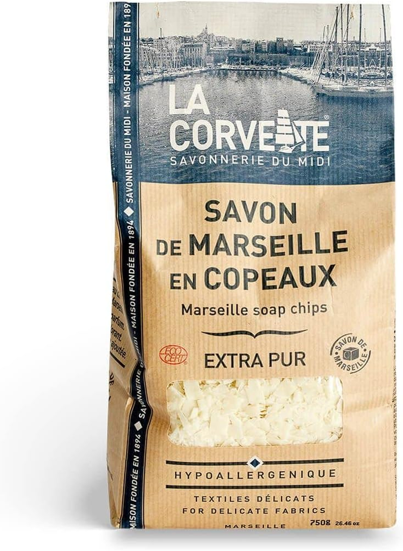 La Corvette Savon De Marseille from Chips Extra Pure Ecocert 750 G, 1 Piece