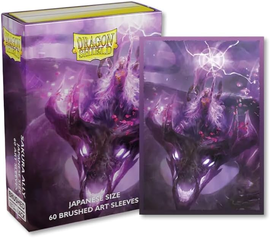 Arcane Tinmen Dragon Shield Sakura Ally Japanese Art Sleeves (Box of 60)) image number 3