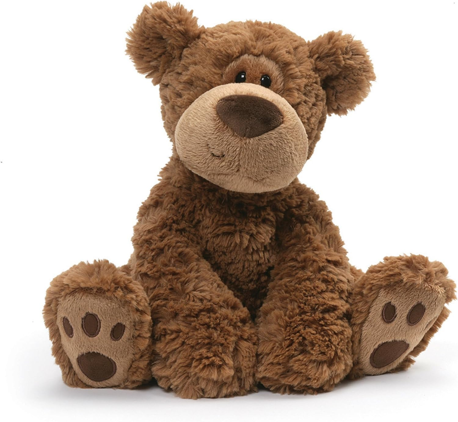 Gund Grahm Polyester Kids Soft Toy Teddy Bear, Small, Brown image number 2