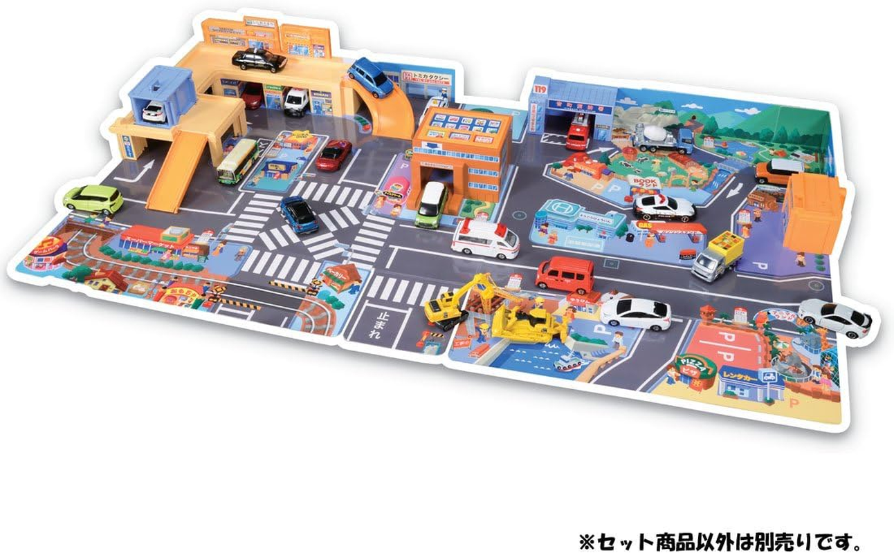 タカラトミー(TAKARA TOMY) Tomica Easy Clean Up! Bustling Sound Town Airplane Toy for Boys and Girls Aged 3 and Up image number 4