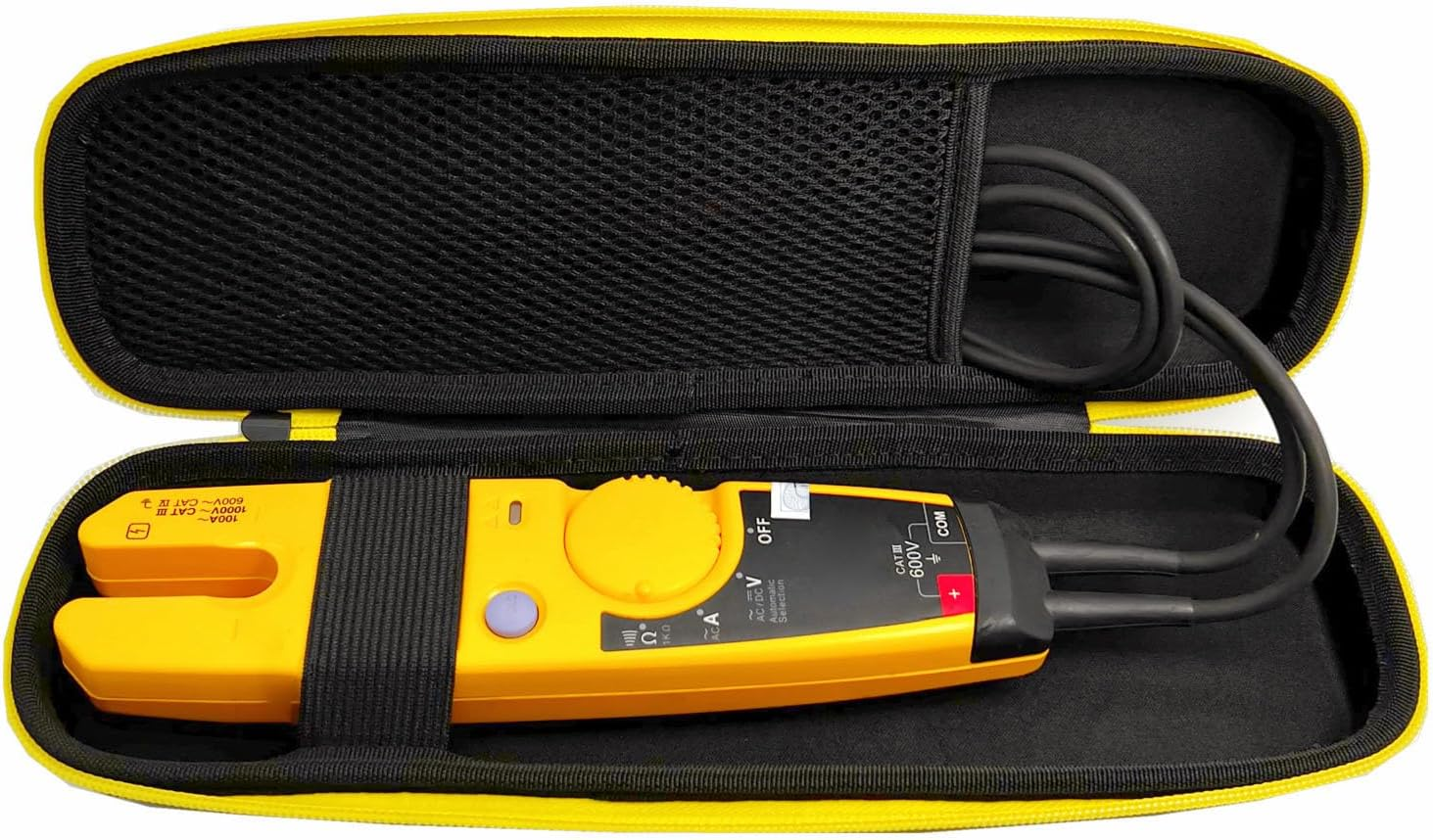Carrying Case for T5‑600 T5‑1000 T 6‑600 T 6‑1000 Electrical Voltage, Continuity and Current Tester, Hard Carry Travel Case, EVA Waterproof Shockproof Organizer Holder, Black image number 3