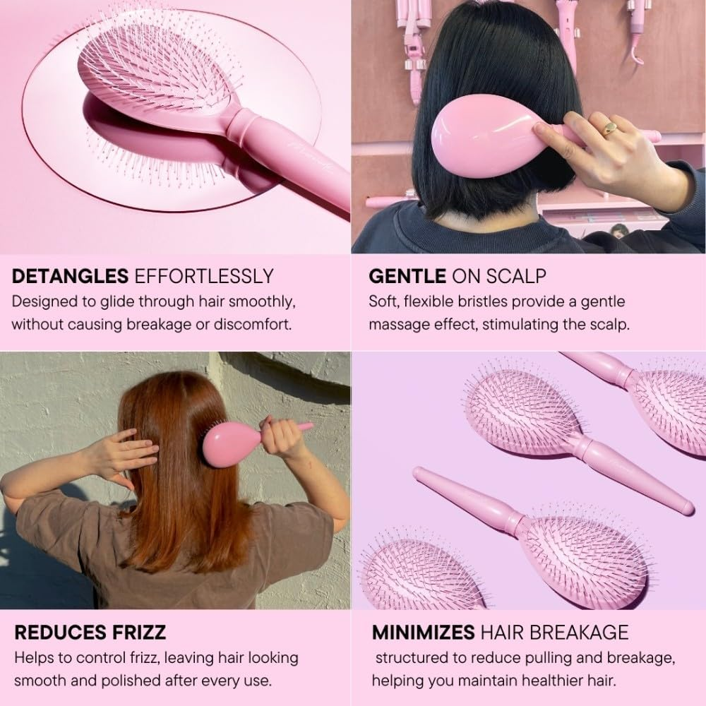 Mermade Hair Everyday Brush, Pink