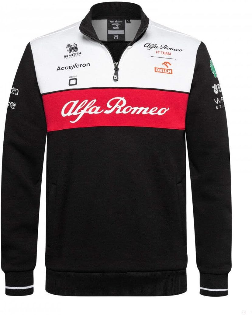 Alfa Romeo Racing F1 2022 Men'S Quarter Zip Team Sweatshirt image number 5