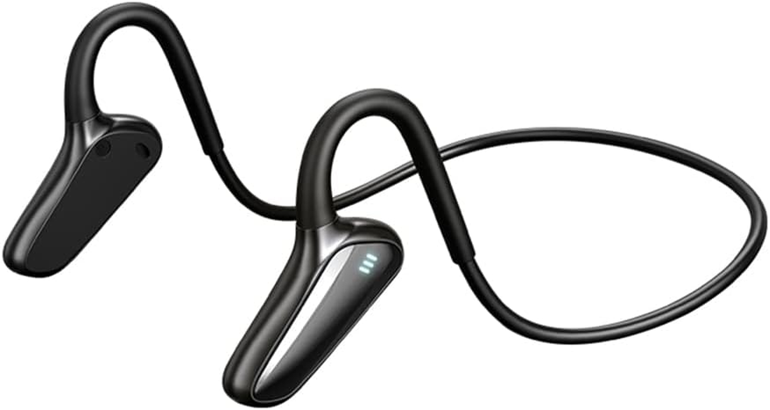 M-D8 Bone Conduction Headphones Open Ear -Compatible 5.2 Wireless Earphones Practical Headset for Sport