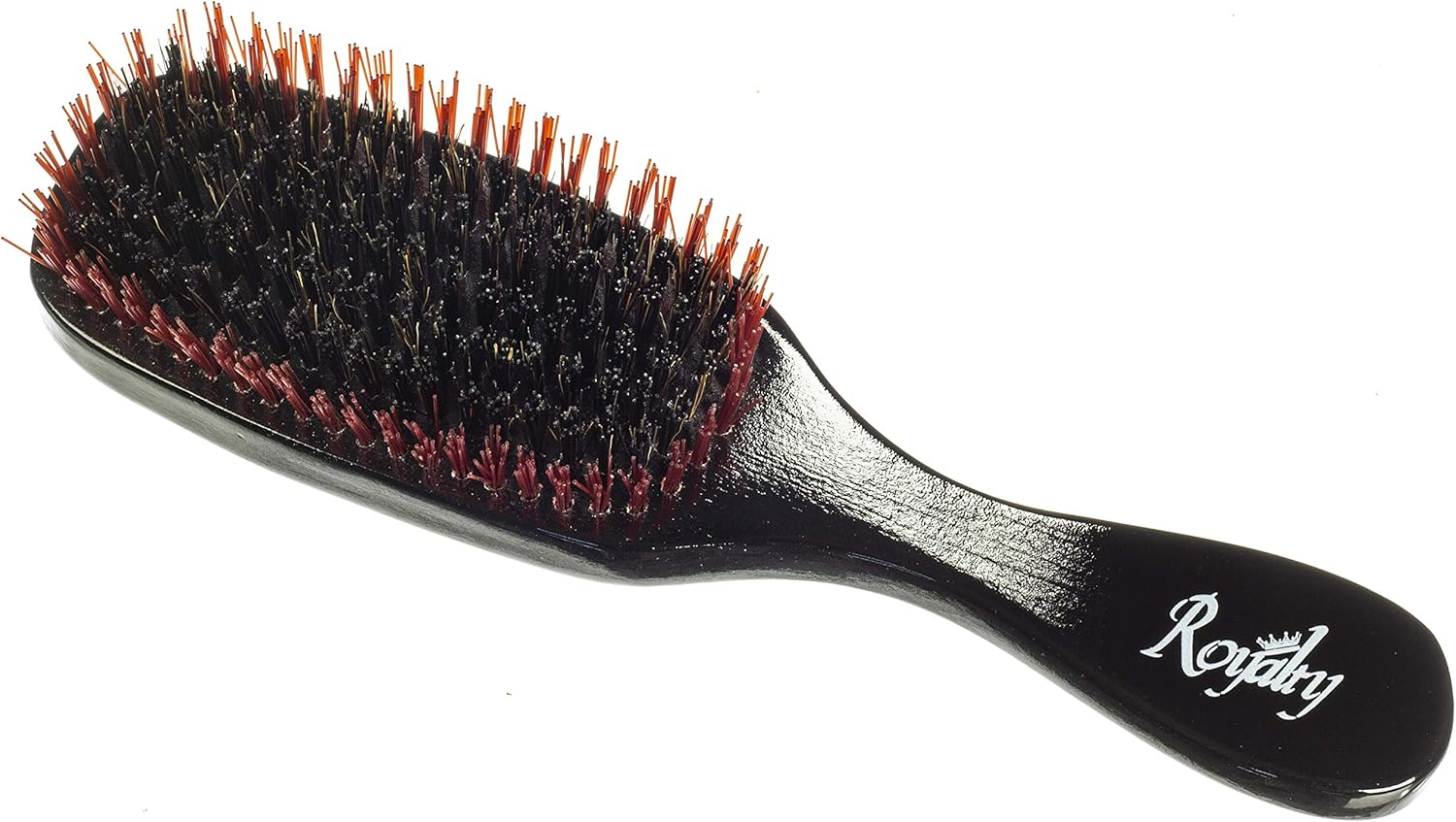 Royalty by Brush King Wave Brush #722-7 Row Medium Hard - Good 360 Waves Brush for Wolfing - from the Maker of Torino Pro image number 4
