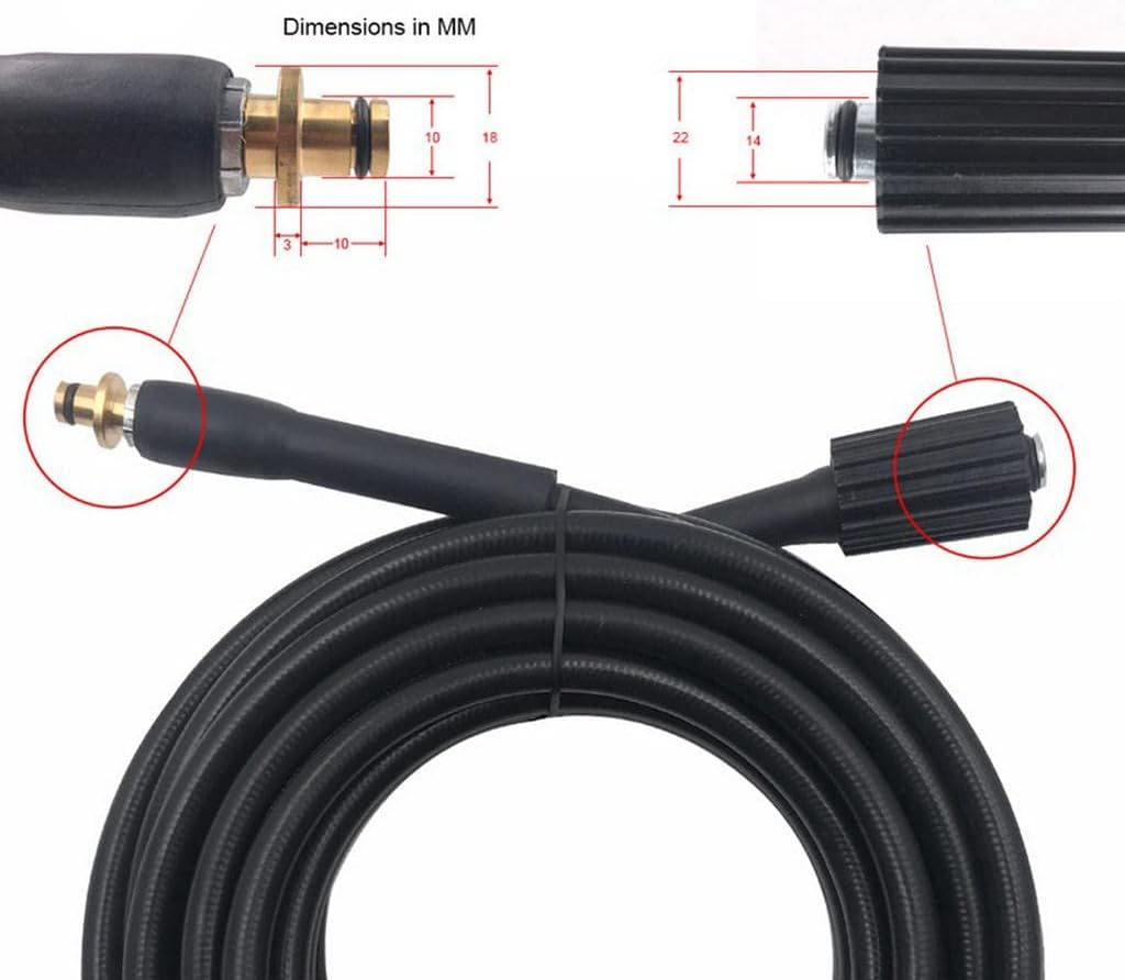 High Pressure Cleaner Hose 6M for K2 / K5.20 image number 5