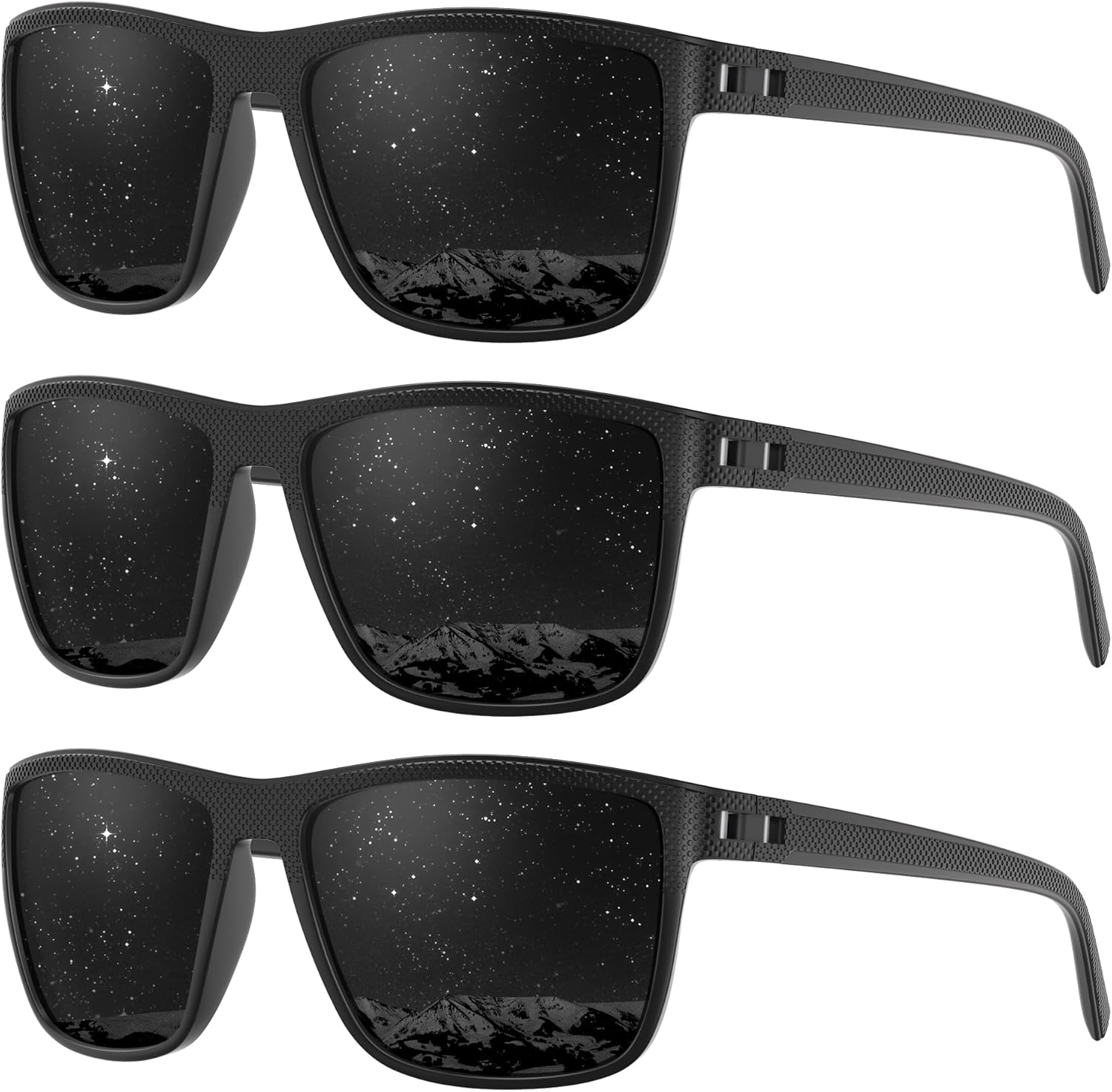 Fanshen Polarized Sports Sunglasses for Men, UV Protection Lightweight Sun Glasses for Driving Fishing Golf Cycling