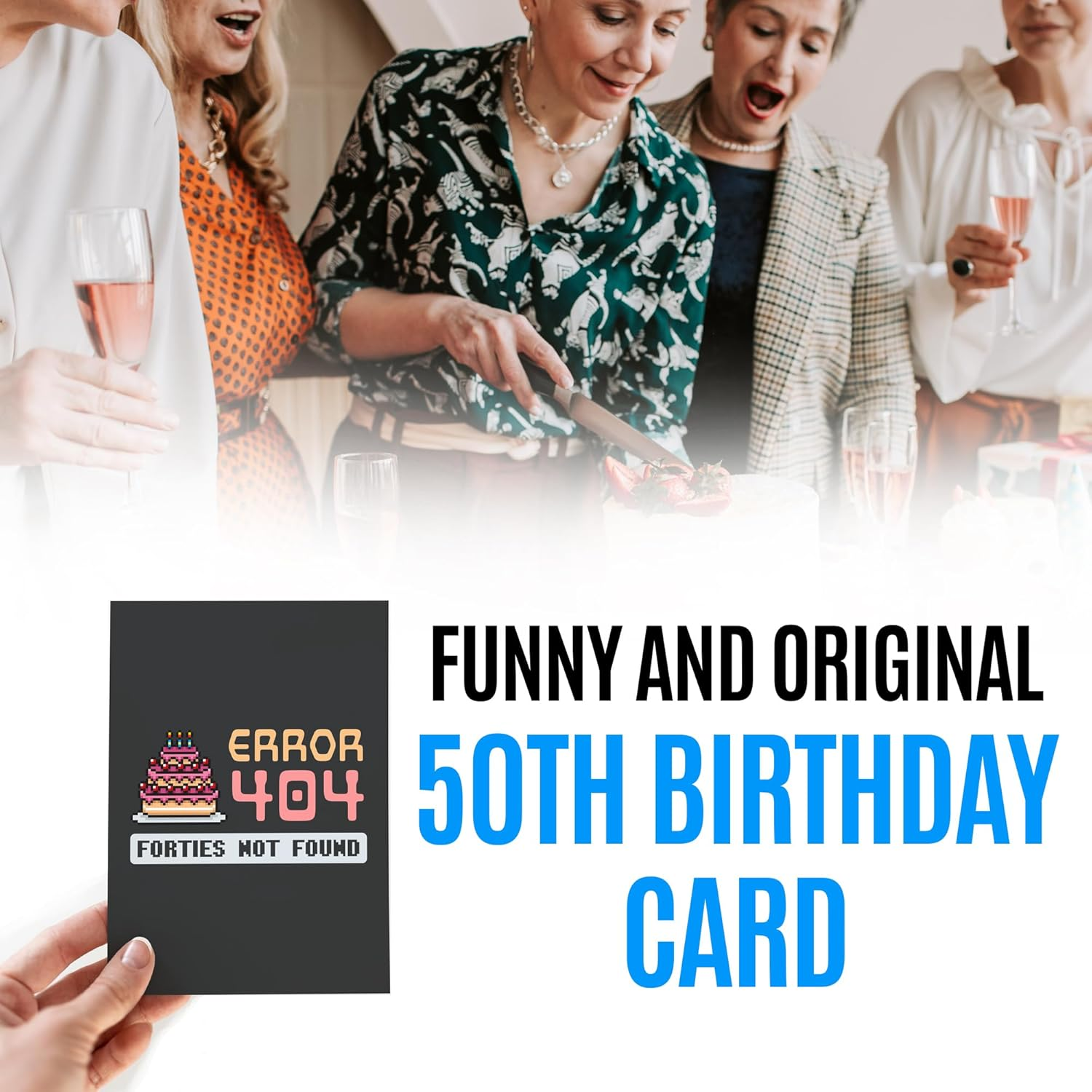 Funny 50Th Birthday Cards - for Women, Men, Mum, Dad, Son, Daughter, Sister, Brother - Joke Cards - NUM 125 image number 4
