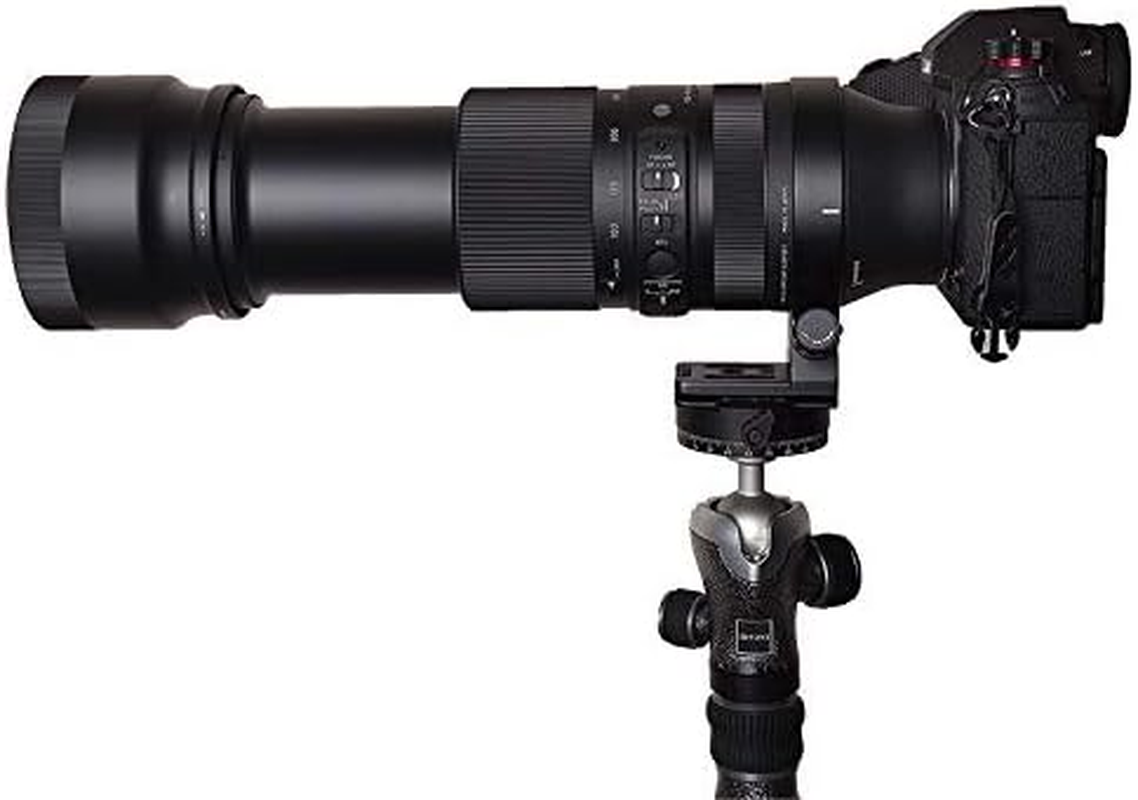 Haoge LMR-SM140S Tripod Mount Ring for Sigma 100-400Mm F5-6.3 DG DN OS Lens Sony E Mount and 105Mm F1.4 Art Lens Collar Replacement Foot Stand Base Built-In Arca Swiss Type Plate image number 5