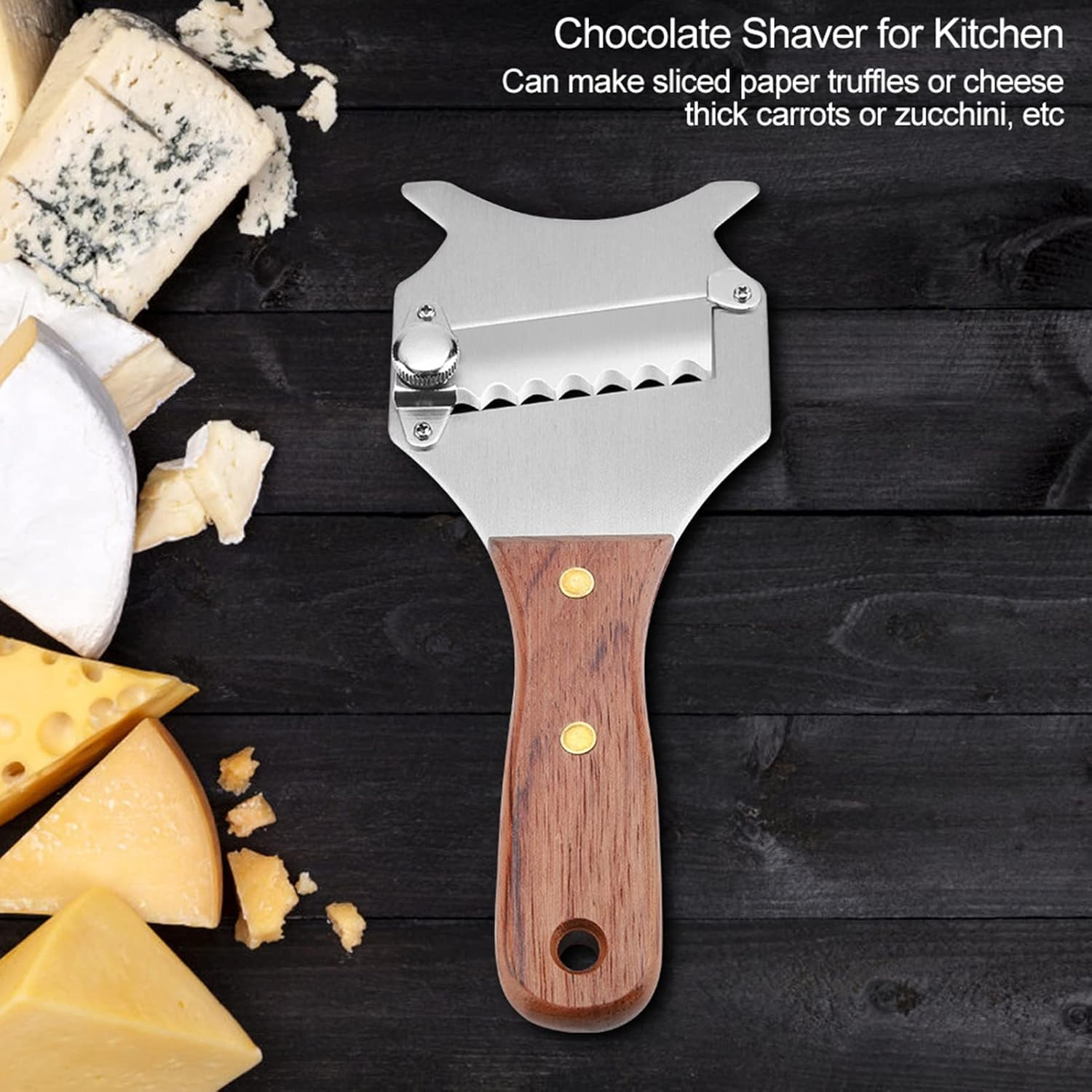 Chocolate Chocolate Cheese with Adjustable Stainless Stainless Steel for 18/8 Steel Kitchen Gadget Adapted to the Decoration of Bakery Products image number 4