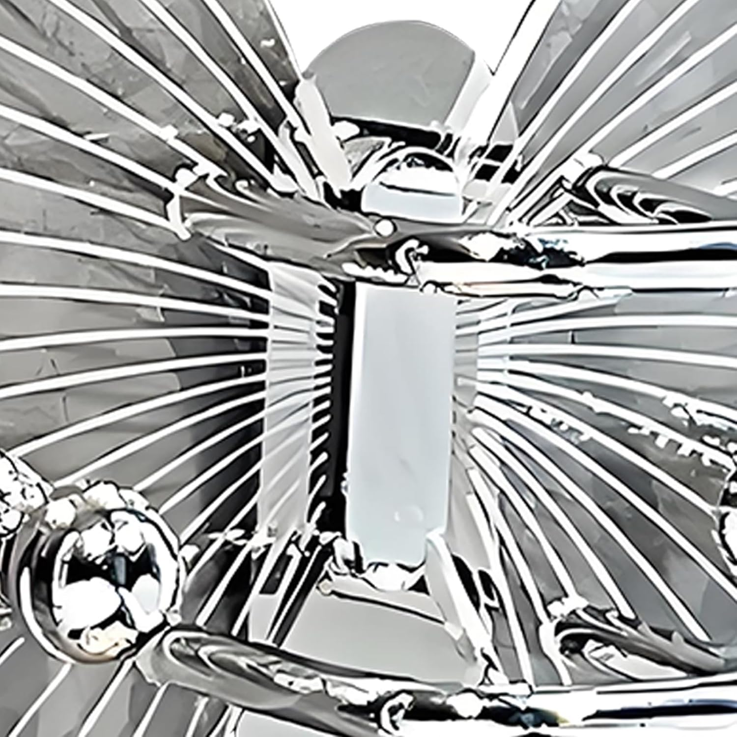 Ceprznvey Hair Brush Holder Wall Mount, Hairband Organizer for Bathroom, Butterfly Shape Hair Ring Organizer Rack for Dressing Tools, Comb Storage Holder image number 6