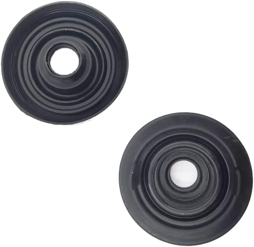Pack of 2 Headlight Dust Cover 80Mm Rubber Seal with 20Mm Hole Universal for LED Headlamp Housing Conversion Compatible with Honda Toyota Kia image number 1