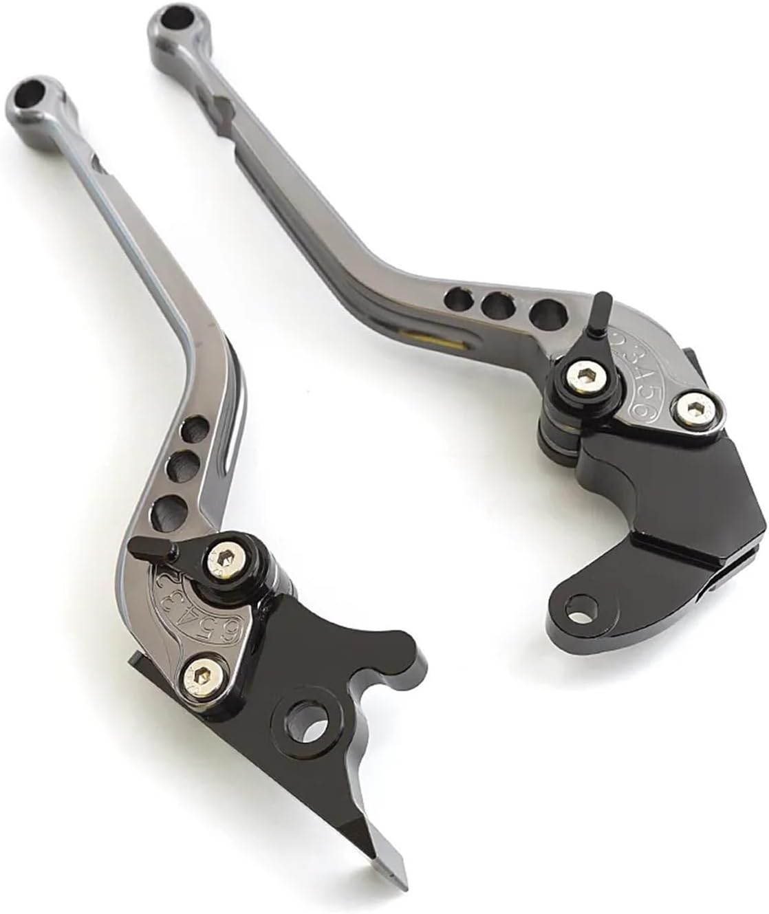 Fit for Triumph Speed 400 / Scrambler 400X 2023 2024 2025 CNC Aluminum Adjustable Motorcycle Brake Clutch Lever Accessories(Green 177Mm) - Golden 177Mm image number 5