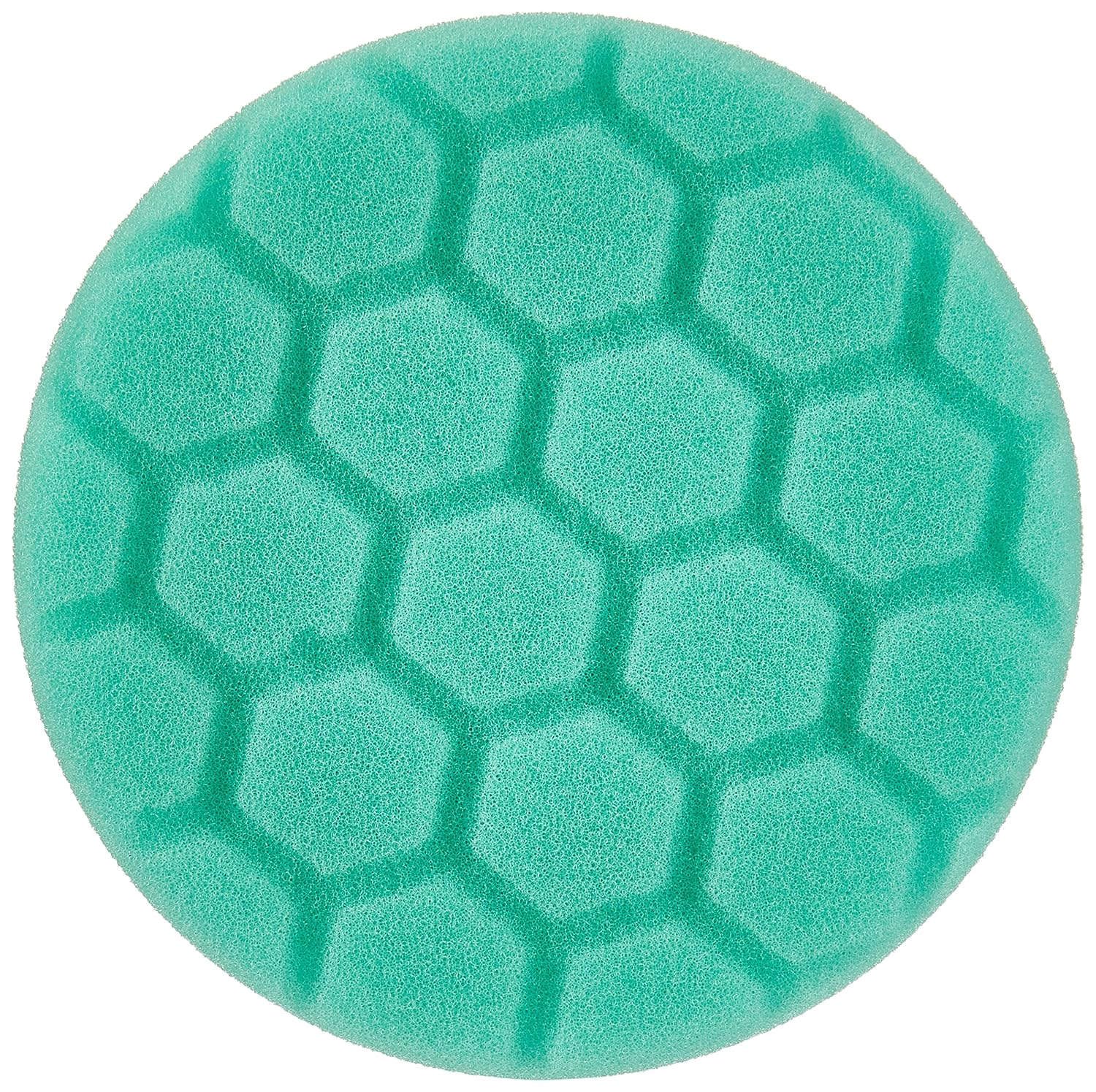 Chemical Guys BUFX_104_HEX4 Hex-Logic Light-Medium Polishing Pad, White (4 Inch) - 4 Inch, Finishing Pad
