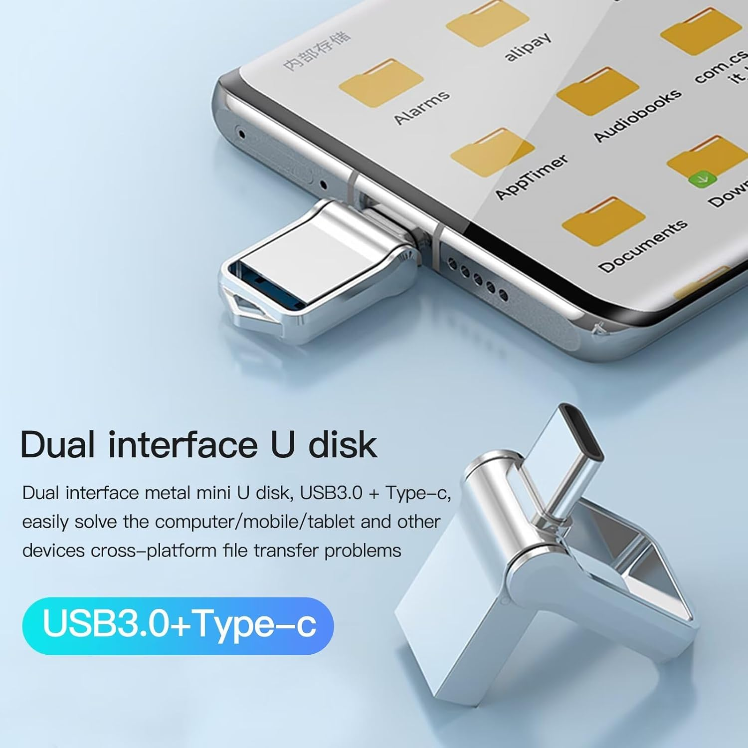 Upgraded Version USB C Flash Drive Dual Drive USB Type-C Thumb Drive 32GB
