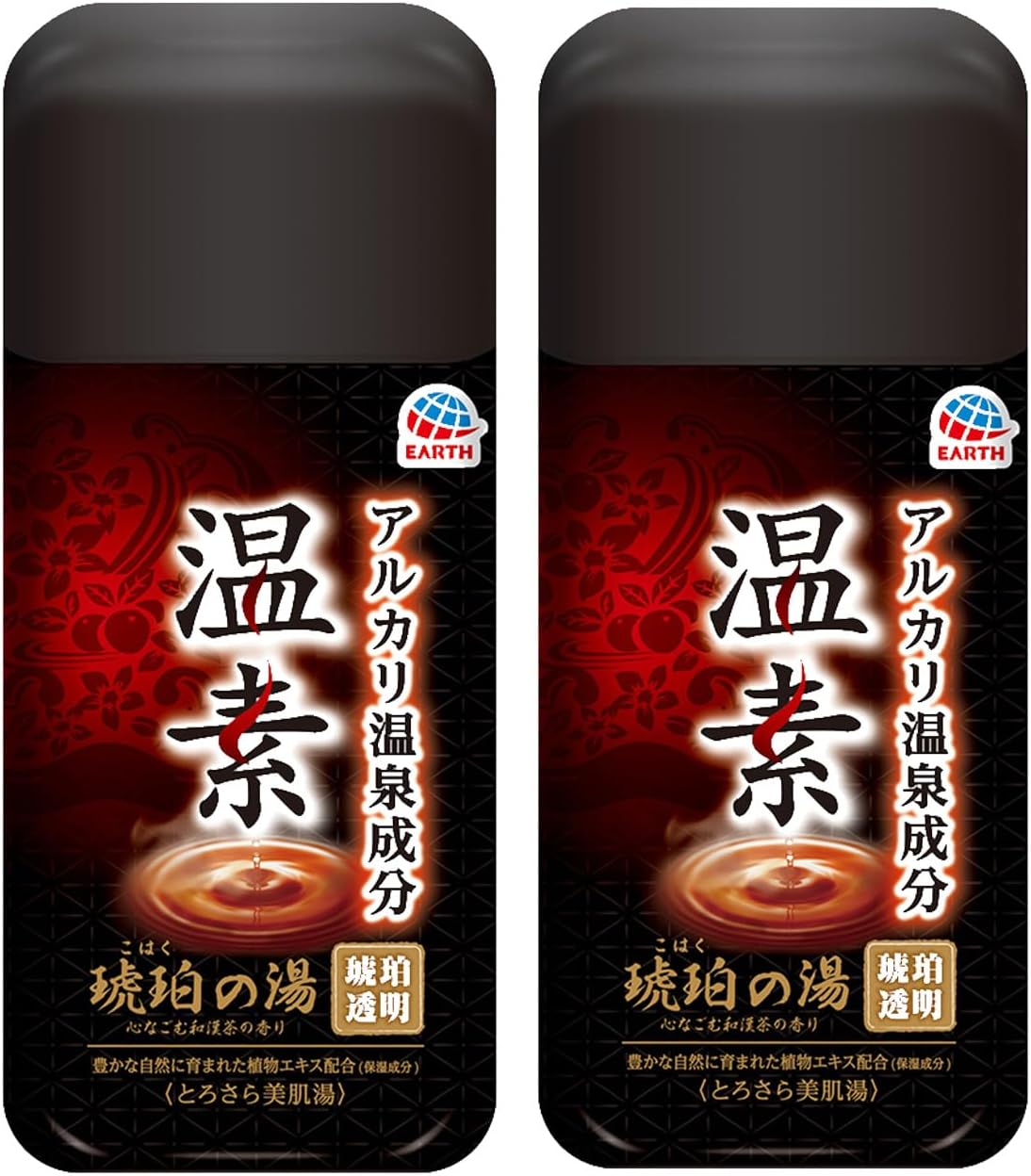 Koukou-No-Yu Good Hot Water Tour Bath Salt, Heartfelt Fragrance of Japanese and Chinese Tea (Transparent) 21.2 Oz (600 G) X 2, Quasi-Drug Product (Amazon.Co.Jp Exclusive) image number 4