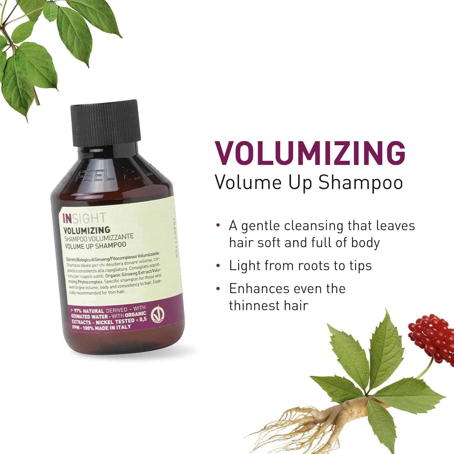 Insight Shampoo Volume 100 Ml