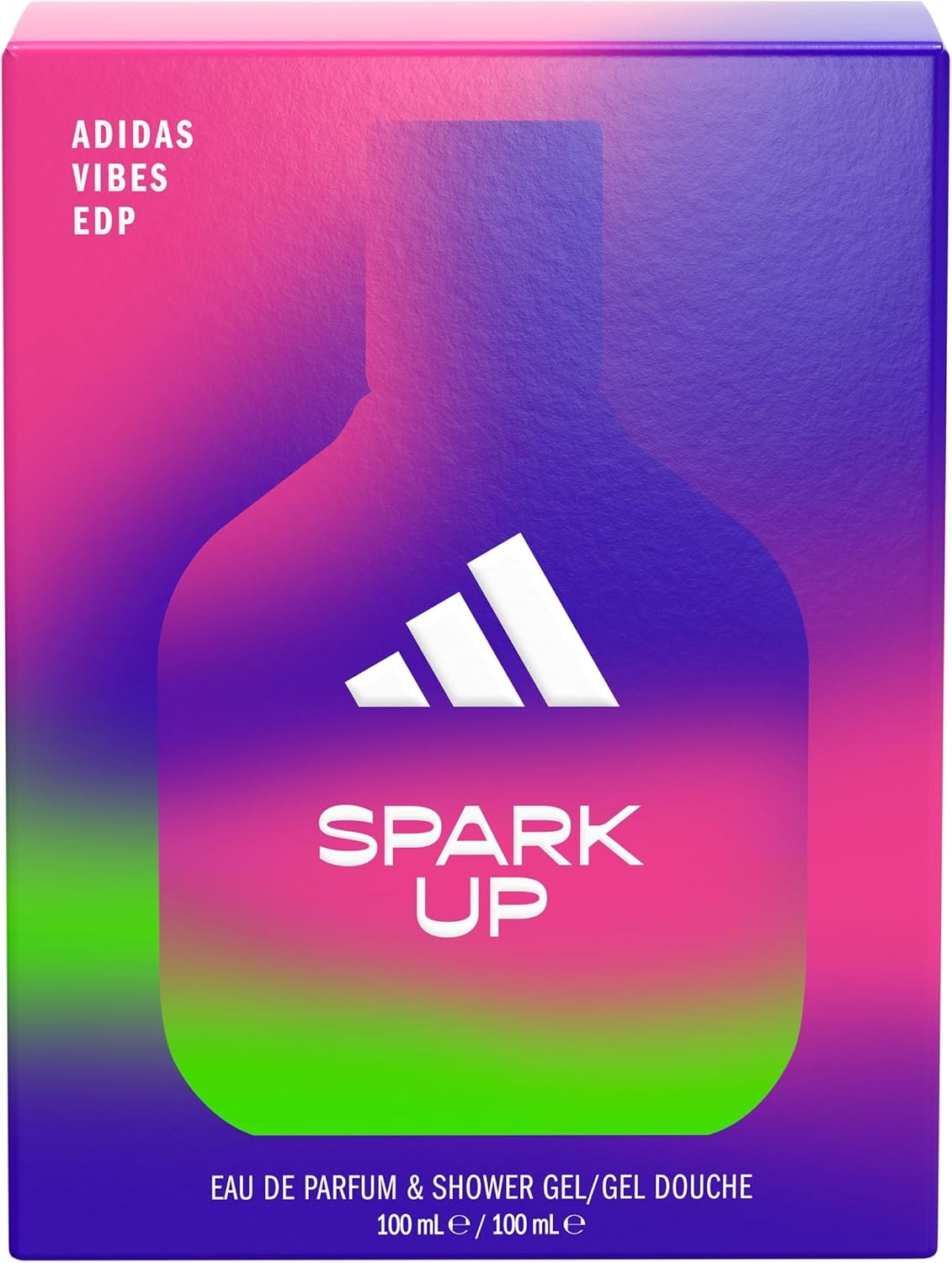 Adidas Vibes Giftset Including Spark up Eau De Parfume and Shower Gel
