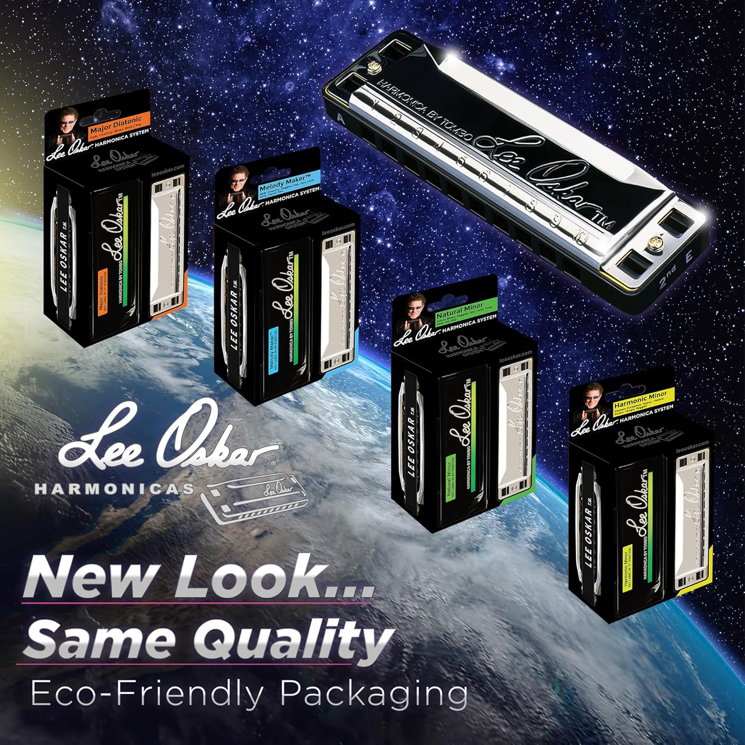 Lee Oskar Harmonica, Key of G, Major Diatonic image number 6