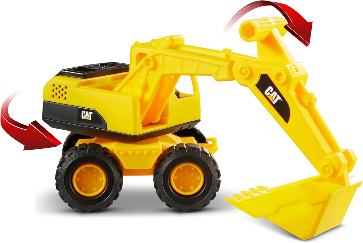Cattoysofficial Excavator Construction Vehicle, Yellow image number 2