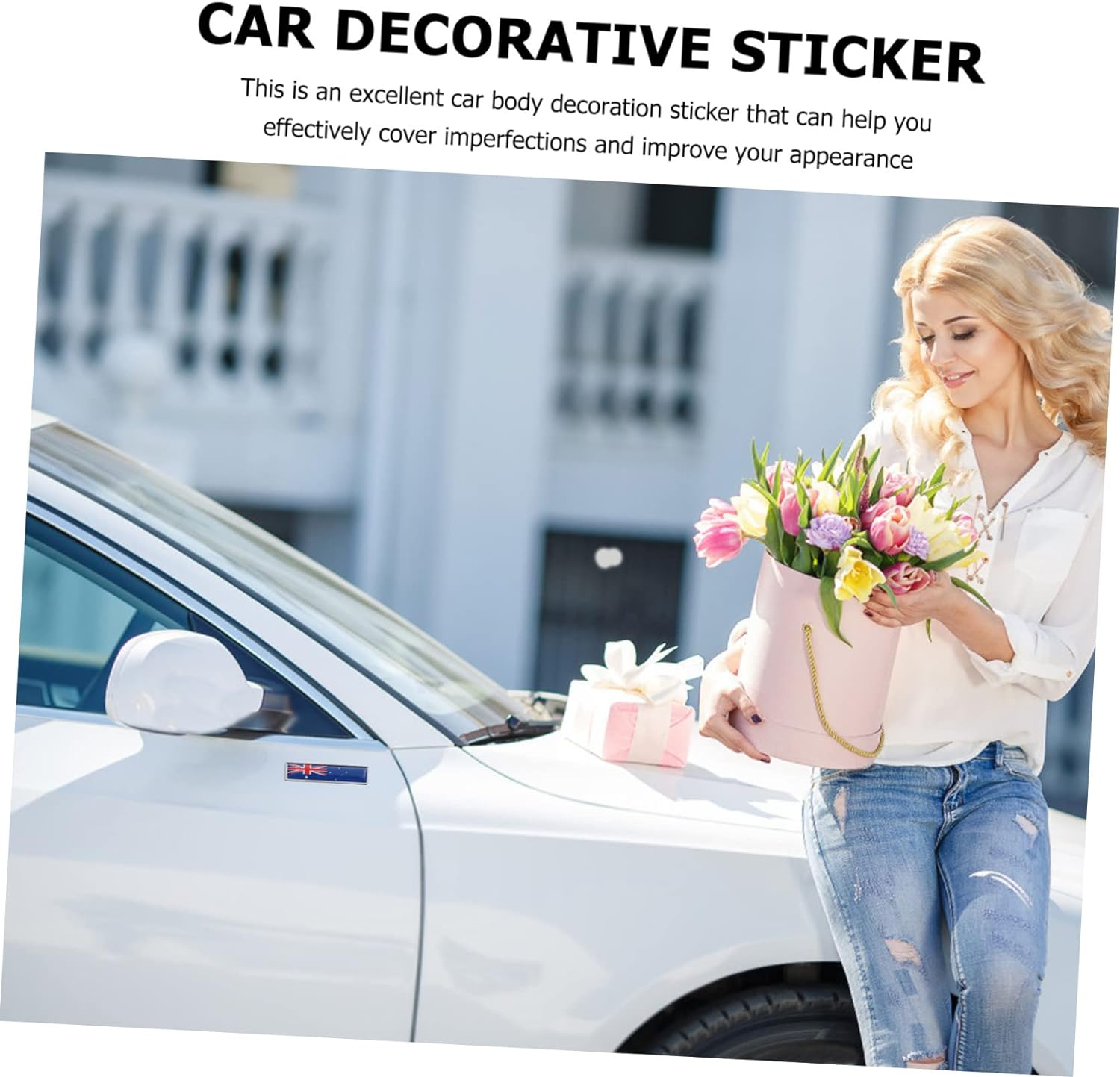 GRIRIW 2Pcs Flag Metal Stickers Car Metal Australia Flag Car Decal Sports Party Decal United Kingdom Truck Stickers Patriotic UK Zinc Alloy Accessories Unique - Multi image number 7