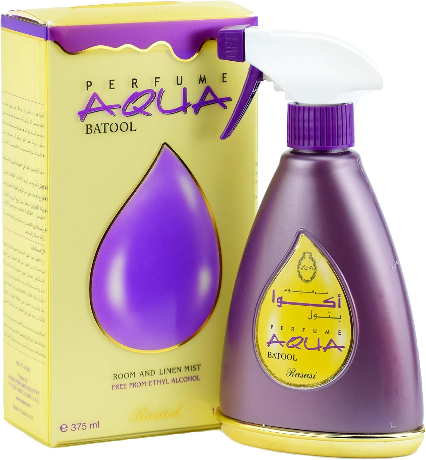 (Perfume Aqua Afrah) - Rasasi Mist Bushra, Batool, Kausar, Zeenat Al Farsh, Perfume Aqua Afrah - 375 Ml (Perfume Aqua Afrah)