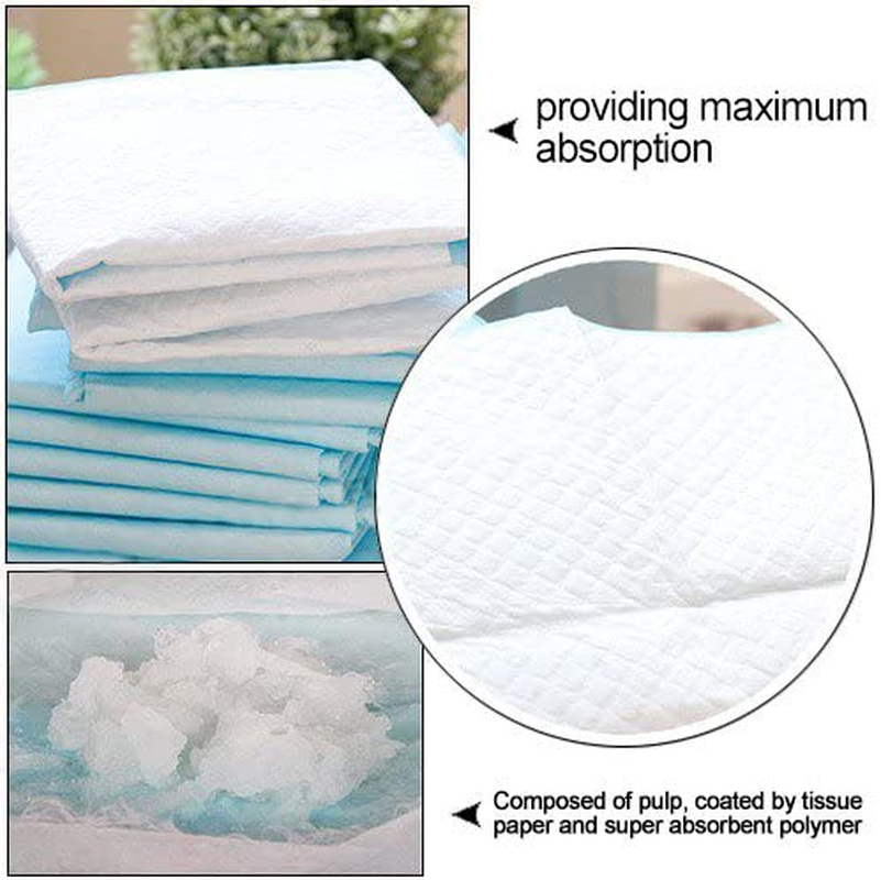 Ezonedeal 200Pcs/ 400Pcs Puppy Pet Dog Indoor Cat Toilet Training Pads Super Absorbent 60X60Cm (200) image number 1