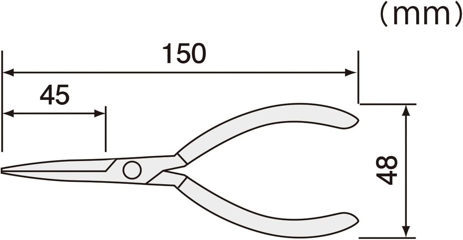 E-Ring Pliers with a Unique Groove on the Jaws for Fastening and Removing E-Clip, Retaining Ring, Circlip. ENGINEER PZ-01 image number 4