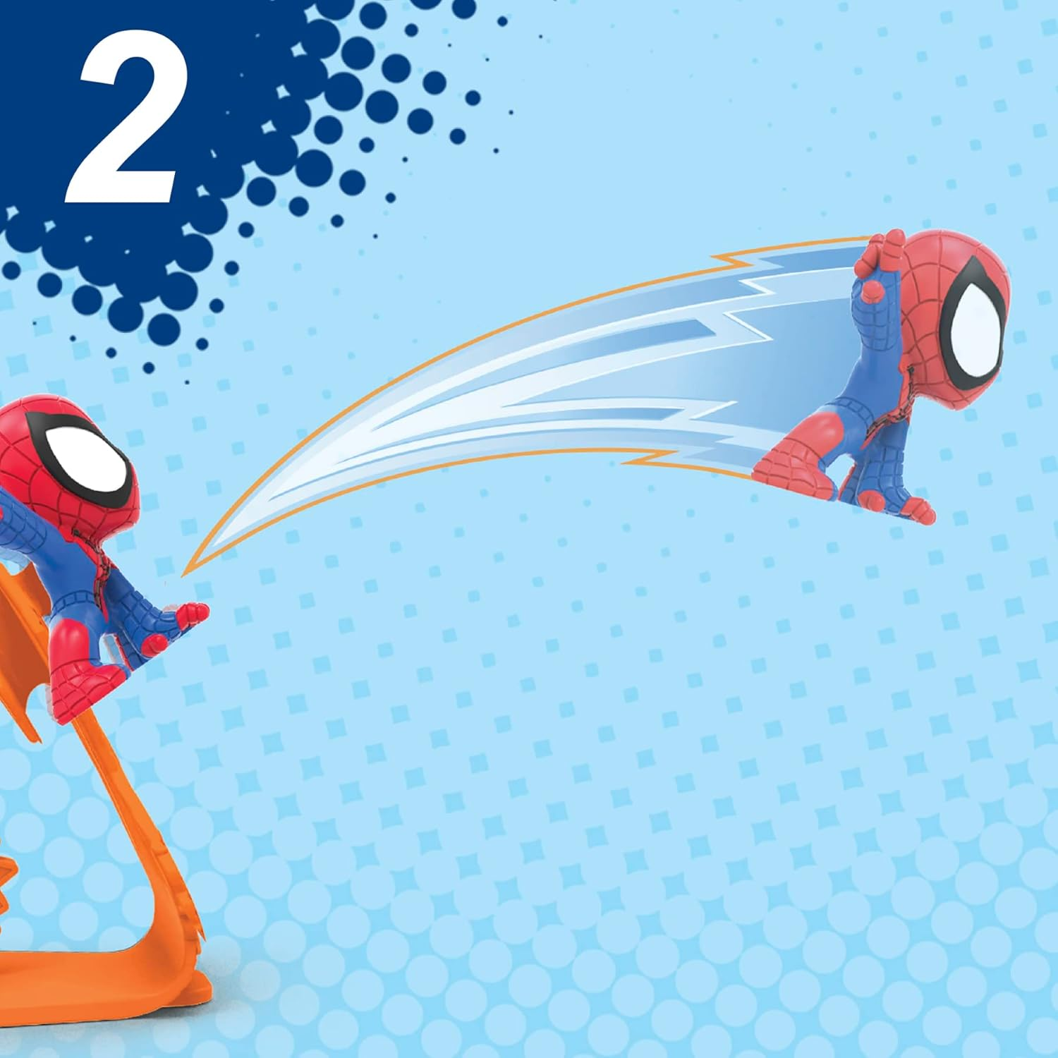 Marvel Hasbro Stunt Squad Figures Playset Mega PK image number 1