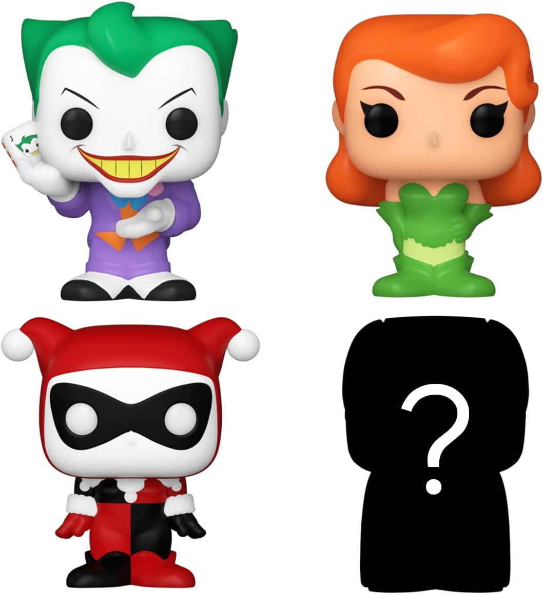 FUNKO BITTY POP!: DC - Harley Quinn 4PK (Styles May Vary) image number 4