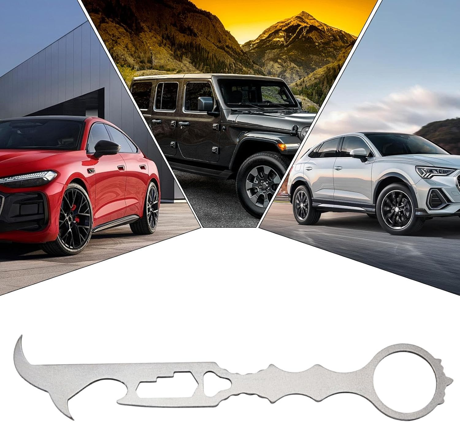 Automotive Tire Stone Cleaning Hook - Automotive Tyre Rock Wrench | Tire Cleaning Stone Hook - for Truck Rv Sedan Motor Bike Wheel Gravel Vehicle Outdoor Men image number 4