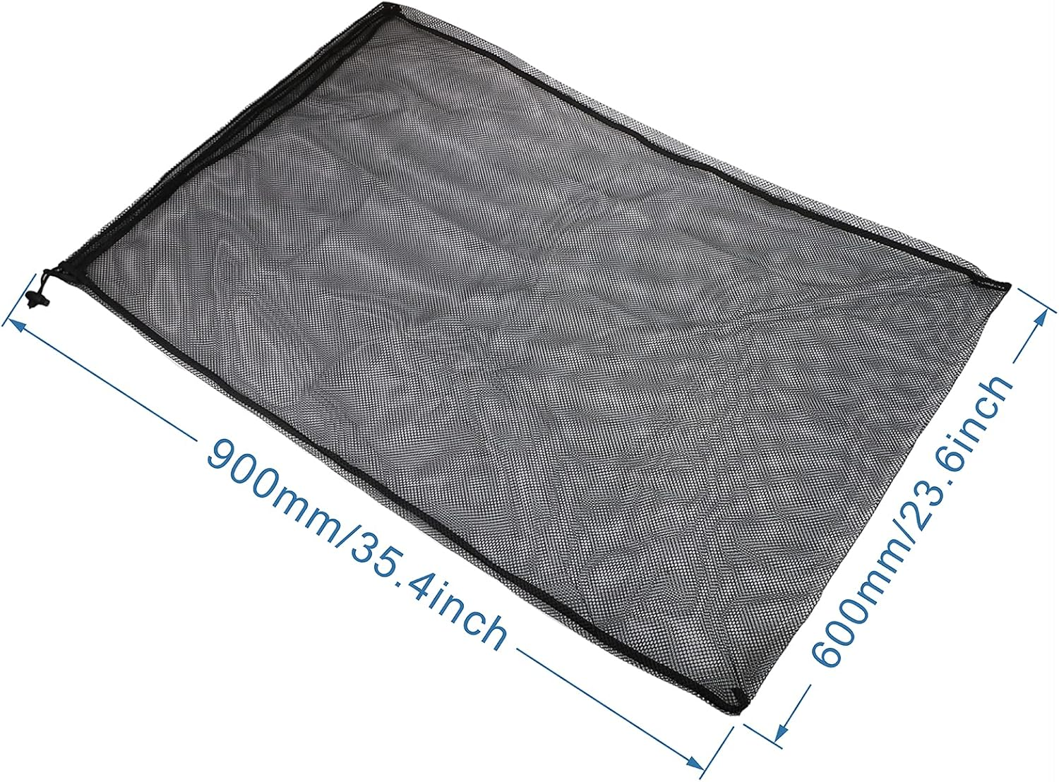 Aoozleny Large Mesh Laundry Bag with Drawstring,23.6&times;35.4Inch Large Laundry Bags for Travel, College Dorm, Apartment, Family(2Pack) image number 1